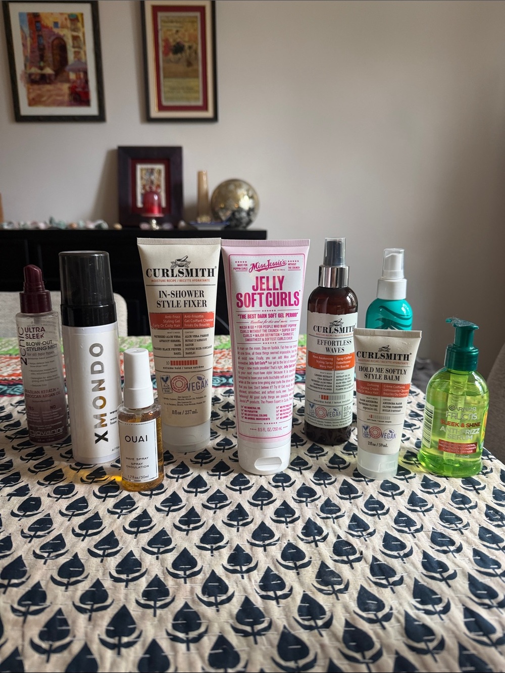 Miss Jessie's Jelly Soft Curls, CurlSmith Effortless Waves, Mondo Wavetech Foam